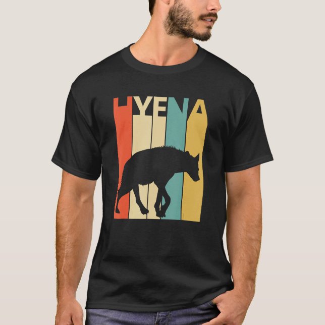 T-shirt Cute Hyena Animal (Devant)