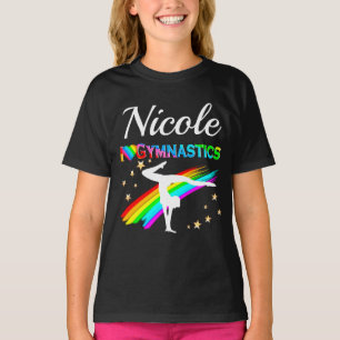 T-SHIRT CUTE I ADORE GYMNASTICS PERSONNALISÉ DESIGN