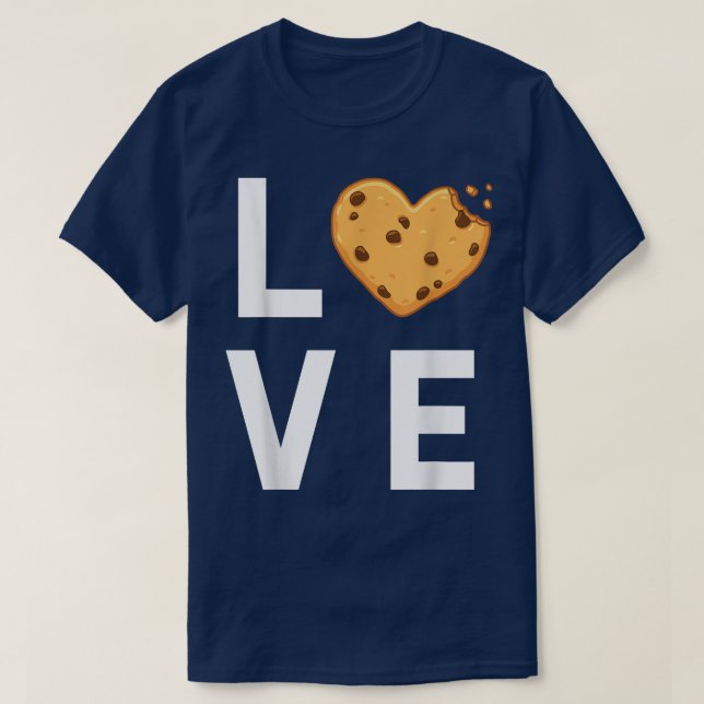 T-shirt Cute I Lote Chocolate Chip Cookies (Design devant)