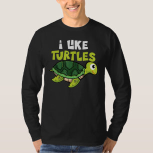 T-shirt Cute I Love Turtle Heart Tortoise Idée de design c