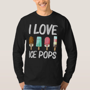 T-shirt Cute Ice Pop Pour Hommes Femme Crème Glace Gelée N