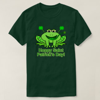 T-shirt Cute Irlandaise Saint Patrick's Day Frog