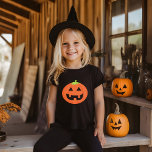 T-shirt Cute Jack o' Lantern<br><div class="desc">Art par JW Designs</div>