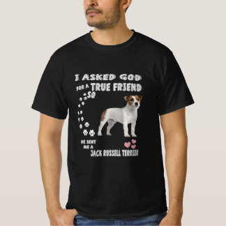 T-shirt Cute Jack Russell Terrier Chien/ Amoureux des chie