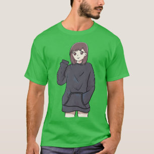 T-shirt Cute Japon Culture Art Anime Otaku Girl Aesthétiqu
