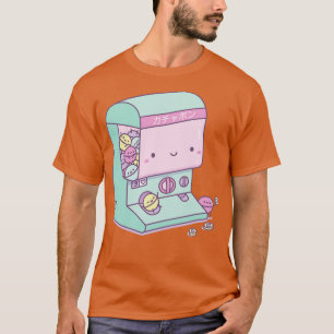 T-shirt Cute japonaise Gachapon Capsule Toy Machine