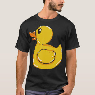 T-shirt Cute Jaune Caoutchouc Canard Jaune Caoutchouc Tirt
