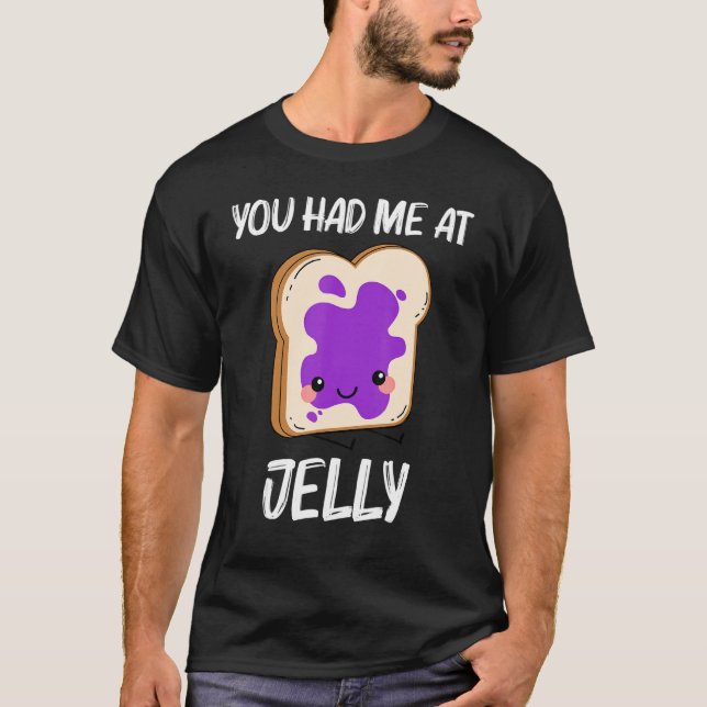 T-shirt Cute Jelly For Men Women Matching Fruit Spread San (Devant)