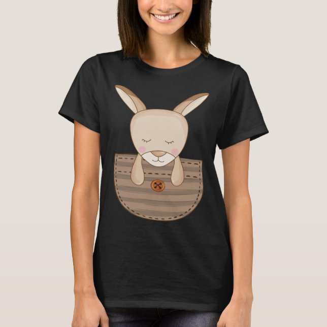 T-shirt Cute Kangaroo Bag I Kangaroos Animal Friend Marsup (Devant)