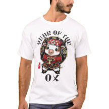 Cute Kawaii Asiatique Chinois Ox Zodiac Année luna