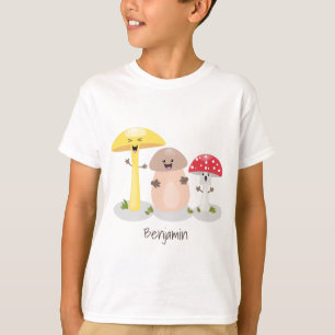 T-shirt Cute kawaii champignon champignon toadstool