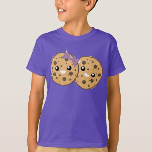 T-shirt Cute Kawaii Chip Cookie Couple