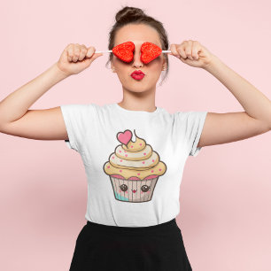 T-shirt Cute Kawaii Cupcake