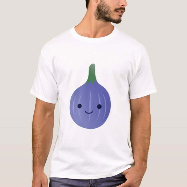 T-shirt Cute Kawaii Fig (Devant)
