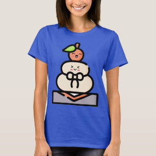T-shirt Cute Kawaii Kagami Mochi