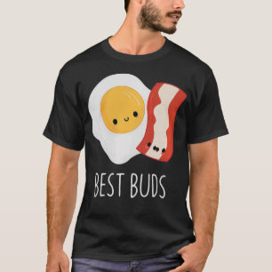 T-shirt Cute Kawaii Nourriture Drôle Petit Déjeuner Brunch