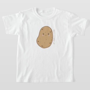 T-shirt Cute Kawaii Pomme de terre japonais