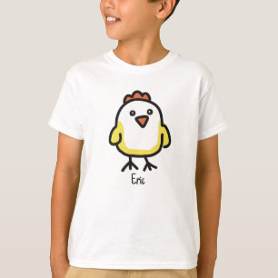 T-shirt Cute Kawaii poulet au poulet
