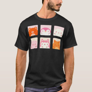 T-shirt Cute Kawaii Squishies Vêtements Mood Harajuku Aest