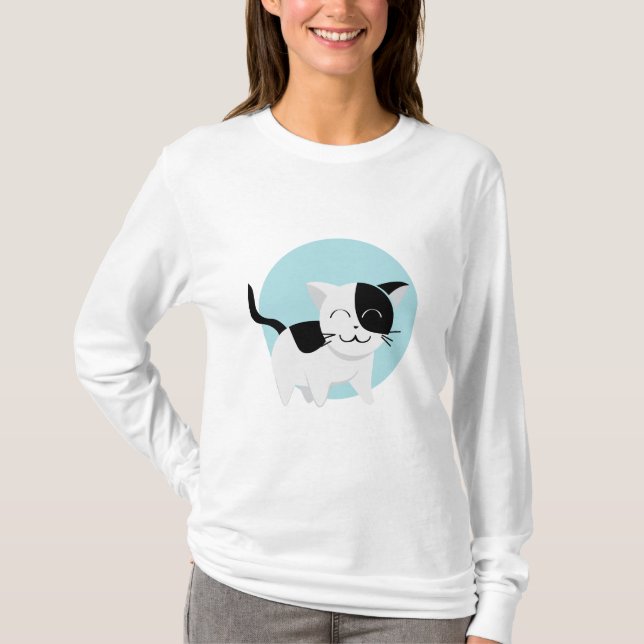 T-shirt Cute Kitten (Devant)