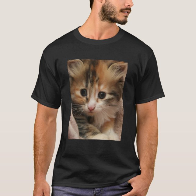T-shirt Cute Kitten  Cat  2 (Devant)