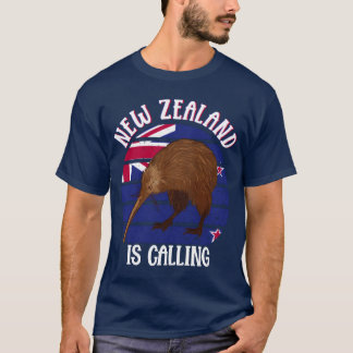 T-shirt Cute Kiwi Bird Nouvelle-Zélande Famille