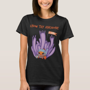 T-shirt Cute Knight Clownfish: Connais ton Anémone