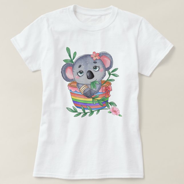 T-shirt Cute Koala (Design devant)