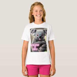 T-shirt Cute Koala Citation Assis Koalafied Pour Vous Aime