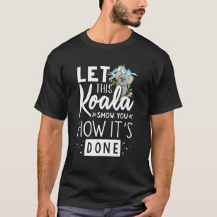 T-shirt Cute Koala Graphisme Femmes Hommes Enfants Koala