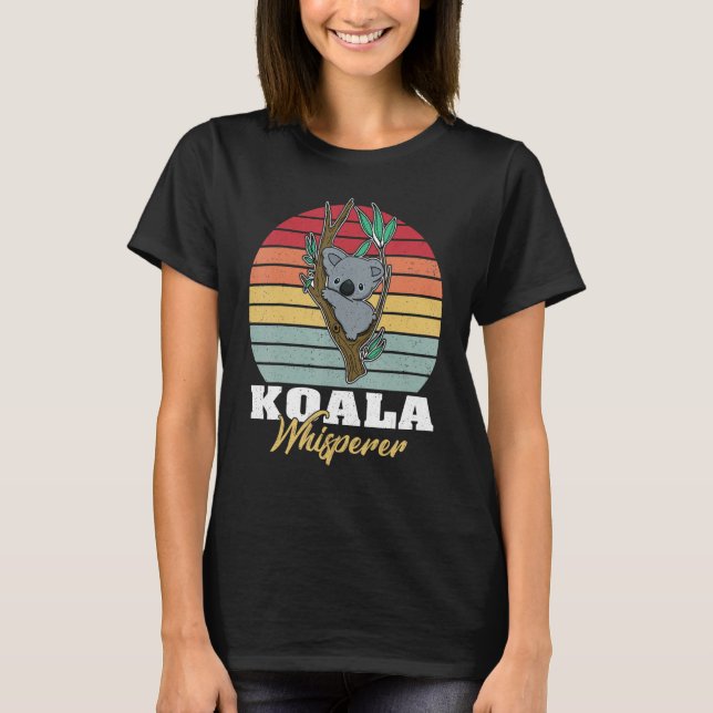 T-shirt Cute Koala Koala Biologiste Australie 3 (Devant)