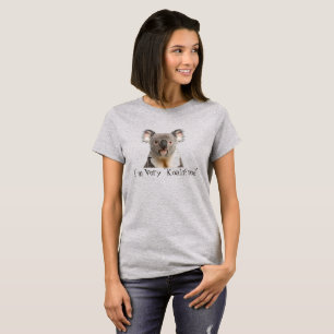 T-shirt Cute Koala Oear Animal Très Koalifié Fun Citation