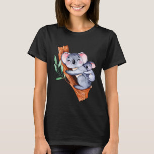 T-shirt Cute Koala Ours Et Bébé Amoureux des animaux Austr