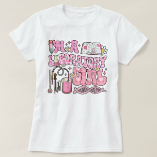 T-shirt Cute Lab Week I'm A Laboratory Girl Retro