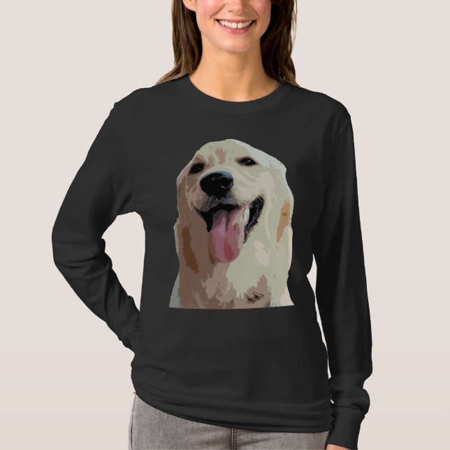 T-shirt Cute Labrador 193 (Devant)