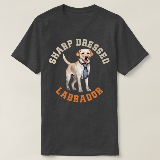 T-shirt Cute Labrador Chien 1 (Design devant)
