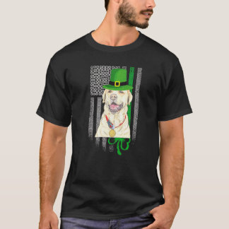 T-shirt Cute Labrador Retrive Saint Patrick S Day Américai