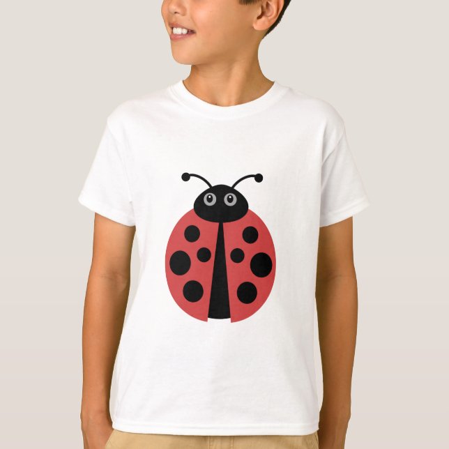 T-shirt Cute Ladybug (Devant)