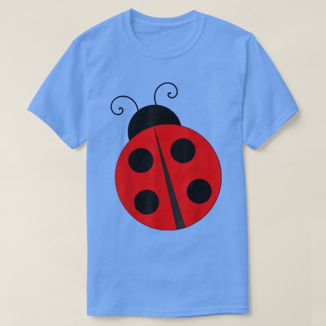 T-shirt Cute Ladybug (Design devant)