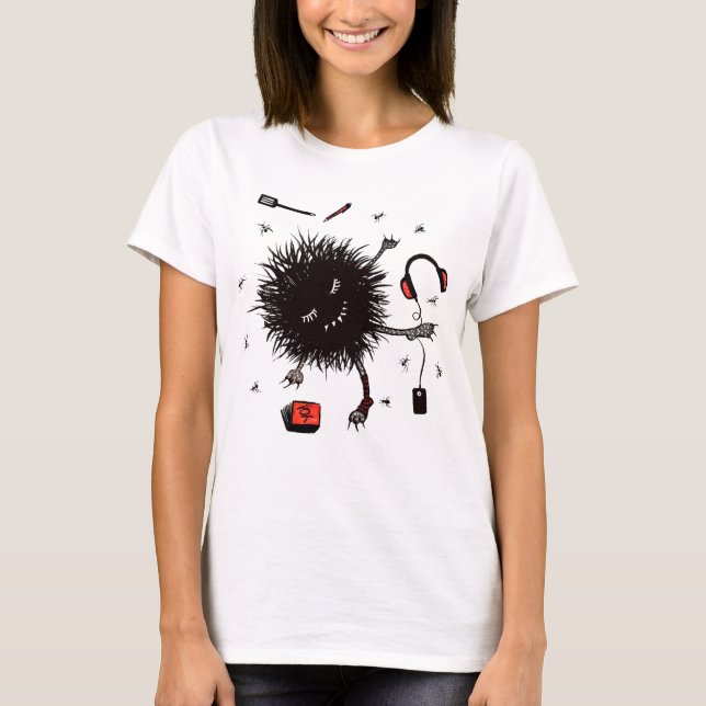 T-shirt Cute Lazy Créature Relax (Devant)
