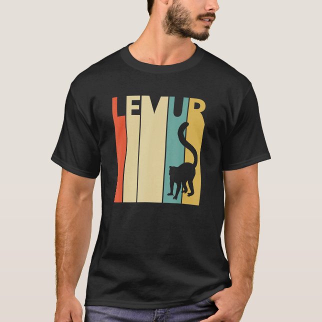 T-shirt Cute Lemur Animal (Devant)