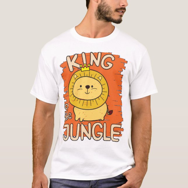 T-shirt Cute lion 1 (Devant)
