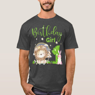 T-shirt Cute Lion 1er anniversaire fille
