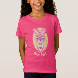 T-Shirt Cute little bunny girl