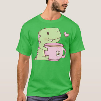 T-shirt Cute Little Dino Accrocher Teup