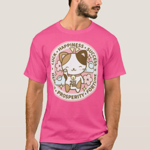 T-shirt Cute Maneki Neko