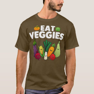 T-shirt Cute Manger Légume Art Pour Hommes Femmes Végétari