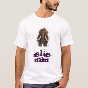T-shirt Cute Mastodon