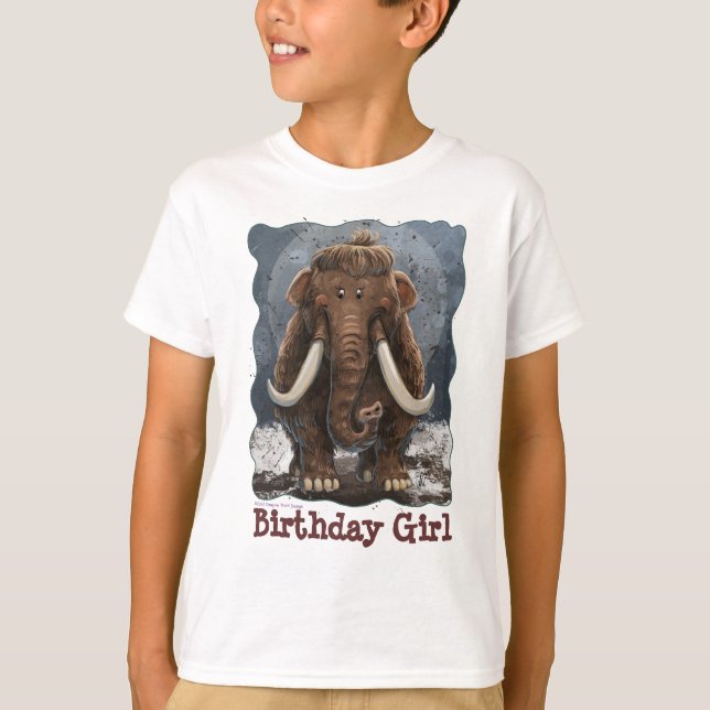 T-shirt Cute Mastodon (Devant)