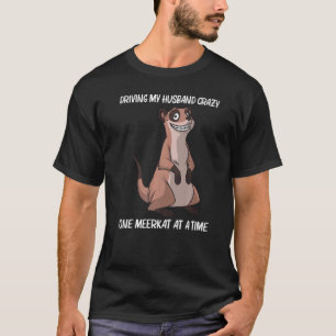 T-shirt Cute Meerkat Pour Femmes Filles Meerkat Mongose